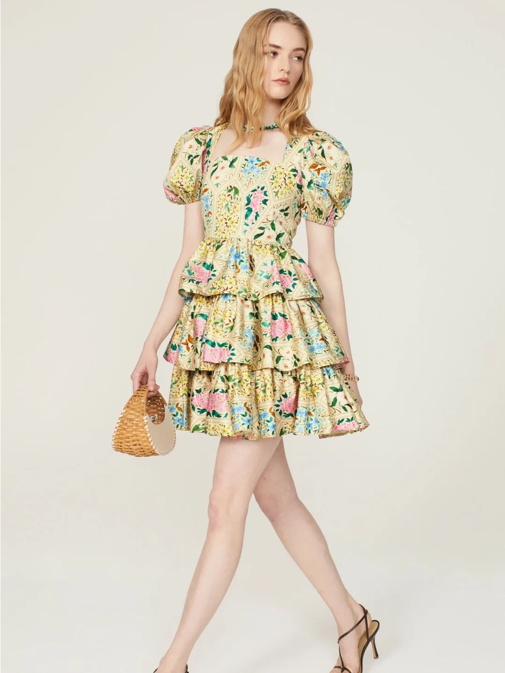 Hunter Bell Porter Dress Floral, size 2 - Picture 12 of 14